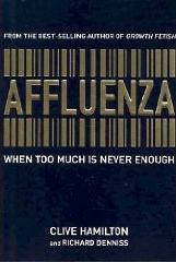 The cover of the book Affluenza