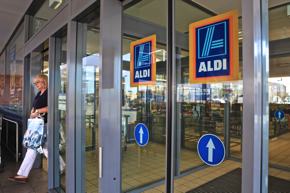 Photo of an Aldi supermarket