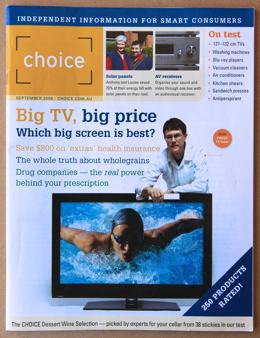 Photo of a Choice magazine