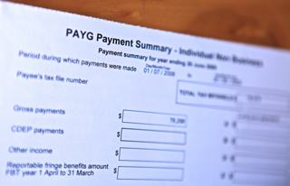 A photo of a payment summary