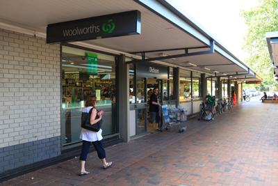 A photo of the shop front of Woolworths